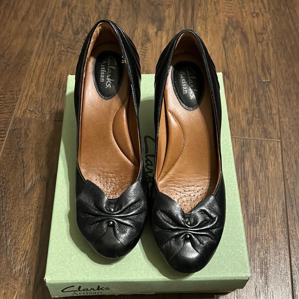 Clarks Black Heels